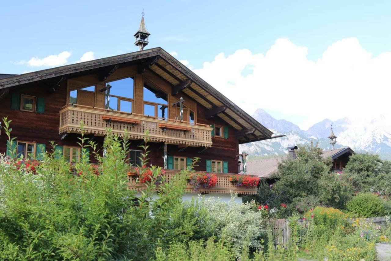 Biobauernhof Jagglhof Appartement Saalfelden Buitenkant foto