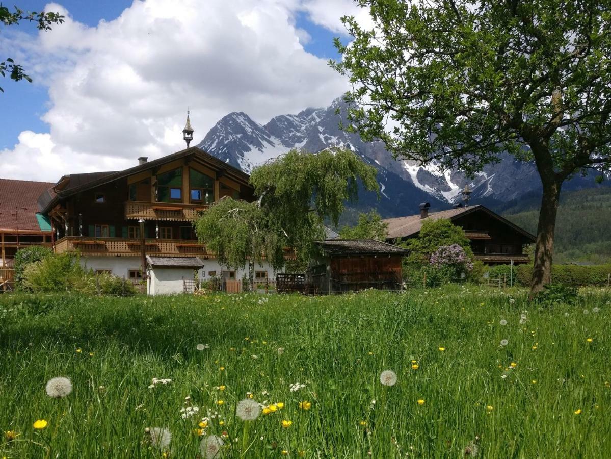 Biobauernhof Jagglhof Appartement Saalfelden Buitenkant foto